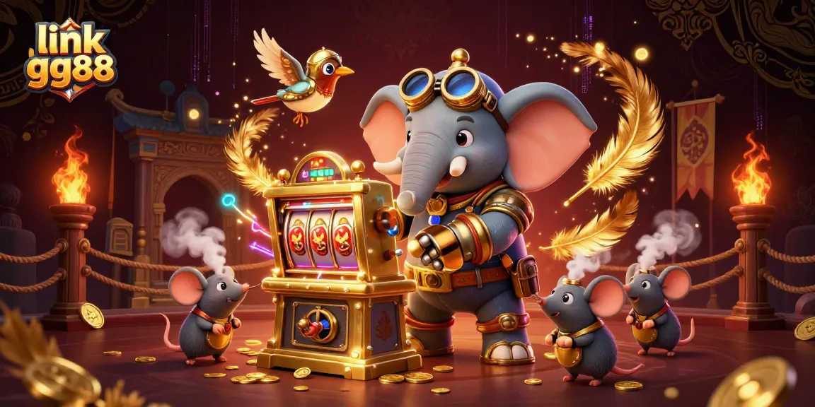 Play and win with link gg88 and enjoy thrilling casino action in a rich 3D illustration.