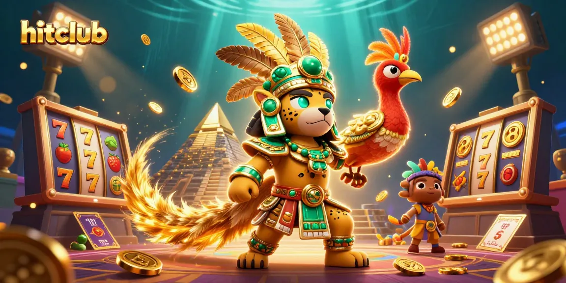 Experience the thrill of hitclub with exciting slot reels, jackpots, and playful characters in action.