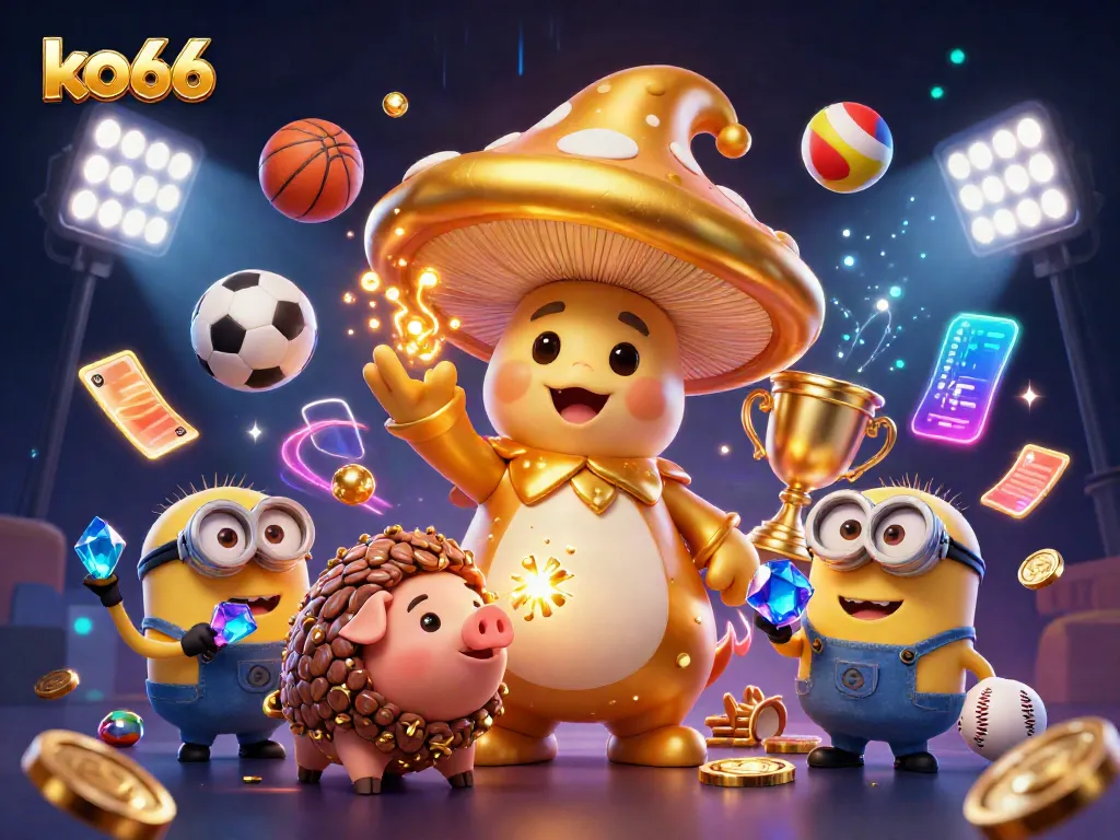 Experience thrilling gaming adventures with KO66, featuring magical treasures and dynamic sports elements.