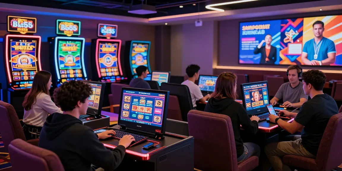 Experience seamless online gaming at https://bl555.solutions/ with diverse players engaging in vibrant casino games and betting options.