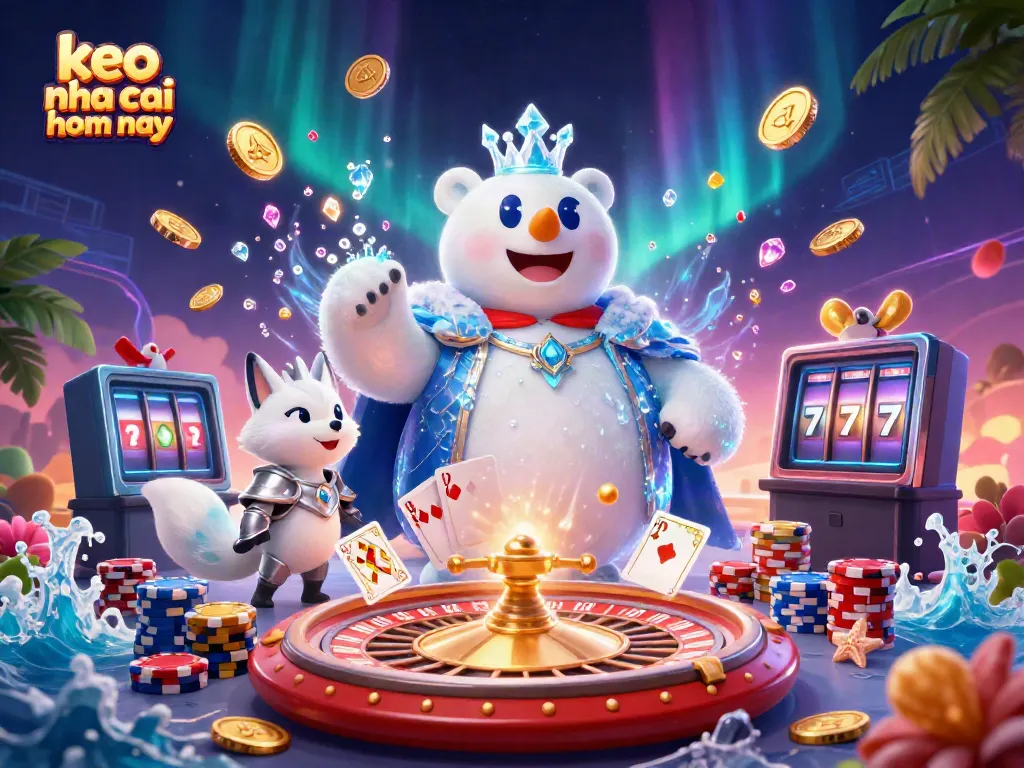 Engage in exciting betting action with keo nha cai hom nay featuring vibrant casino elements.