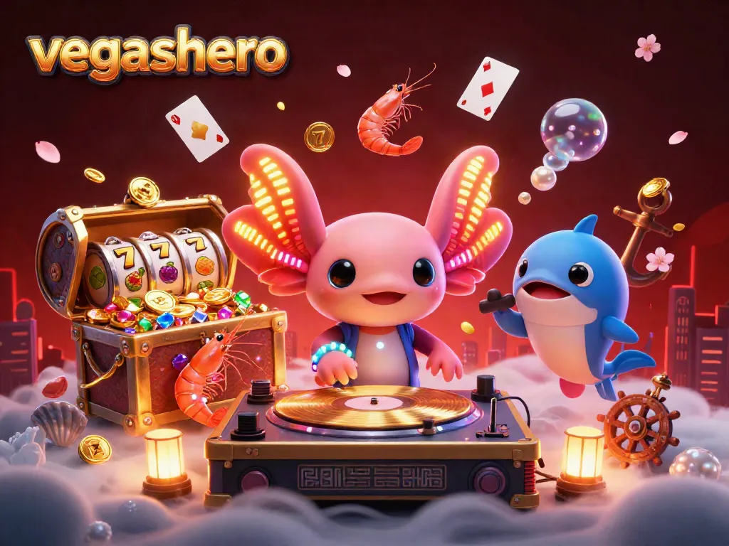 Experience exciting gameplay at vegashero with vibrant casino elements and engaging characters.