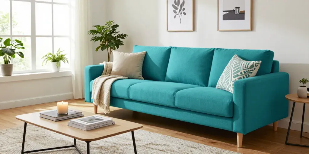 Soferia covers for IKEA furniture enhance style and comfort in modern living rooms.