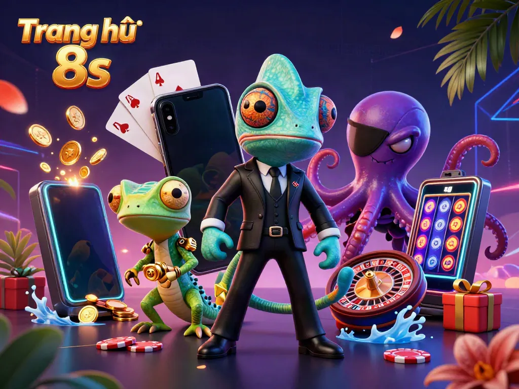 Engage with thrilling games on Trang chủ 8s, featuring dynamic gaming elements and expert characters.