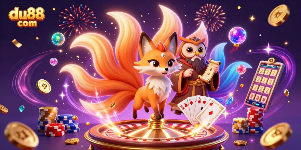 Experience the thrill of du88 com with vibrant casino adventures and festive game elements.