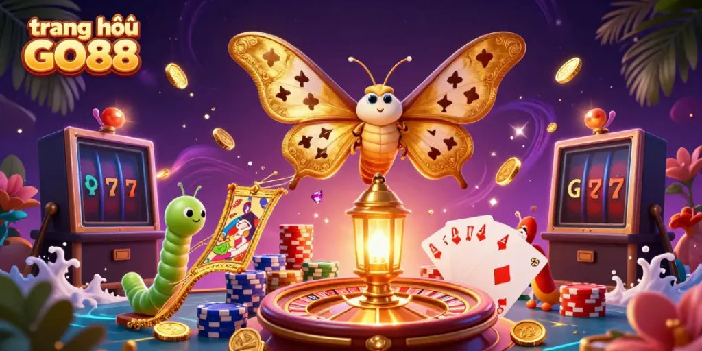 Experience the excitement of trang chủ GO88 with vibrant casino elements and a magical atmosphere!