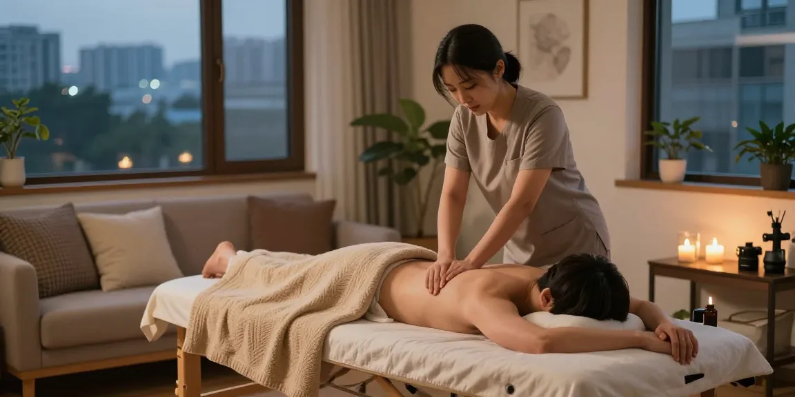 Experience premium 강남출장마사지 with a skilled therapist in a warm, inviting home setting.