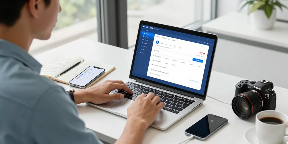 使用爱思助手管理iOS设备的专业工作空间，用户专注于高效的数据管理与系统恢复。