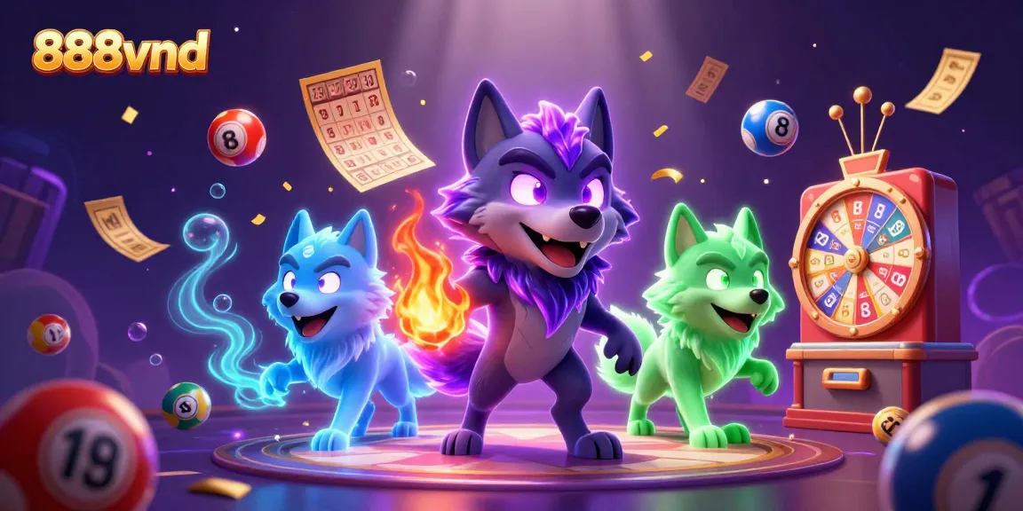 Engage with the thrilling 888vnd gambling experience amidst dynamic lottery elements and vibrant casino energy.